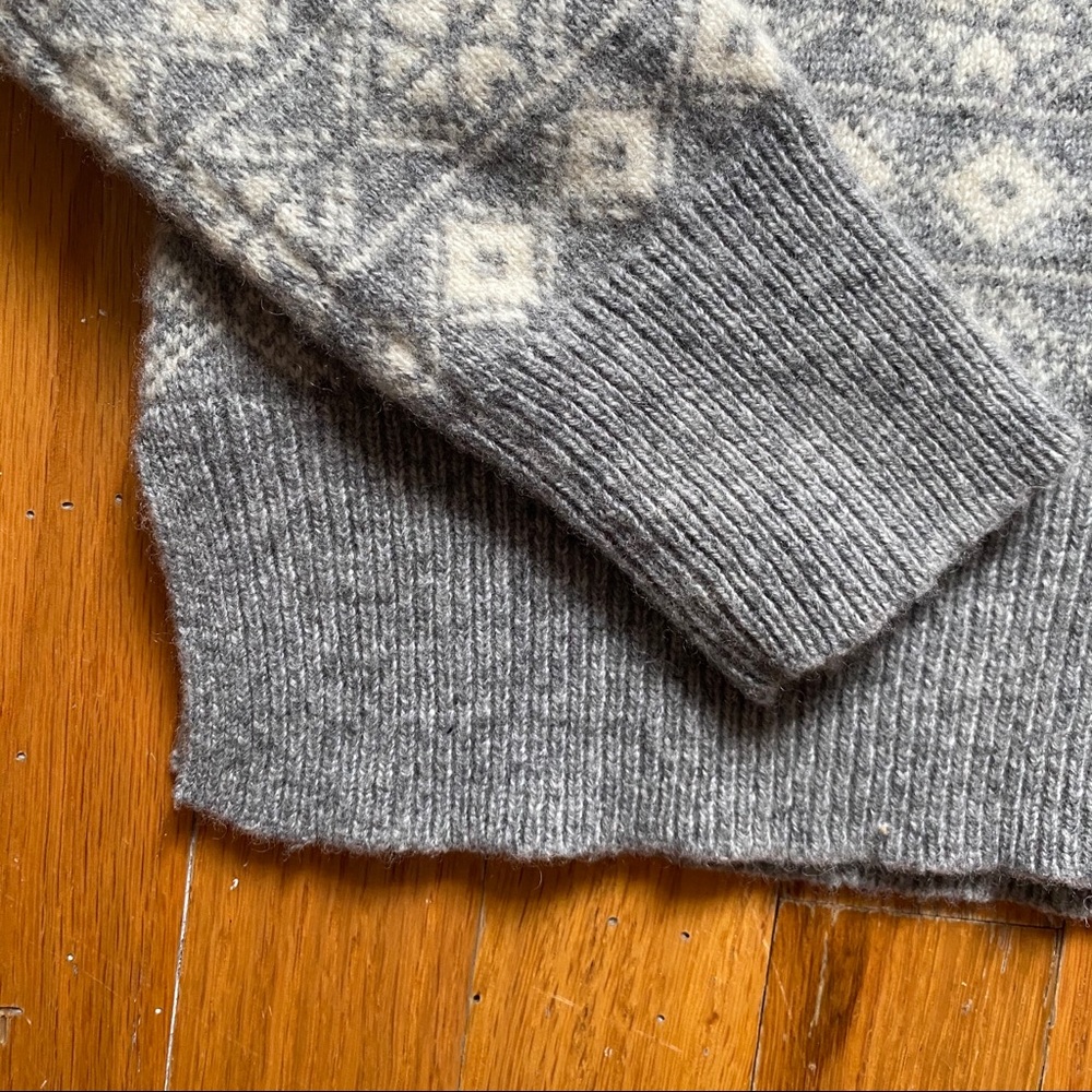 Gap | Patterned Crew Neck Sweater - image 4